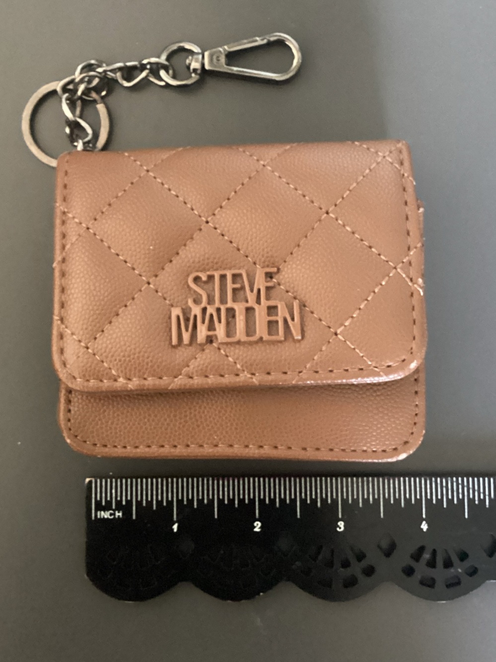 Steve Madden Flap Wallet with Keyring